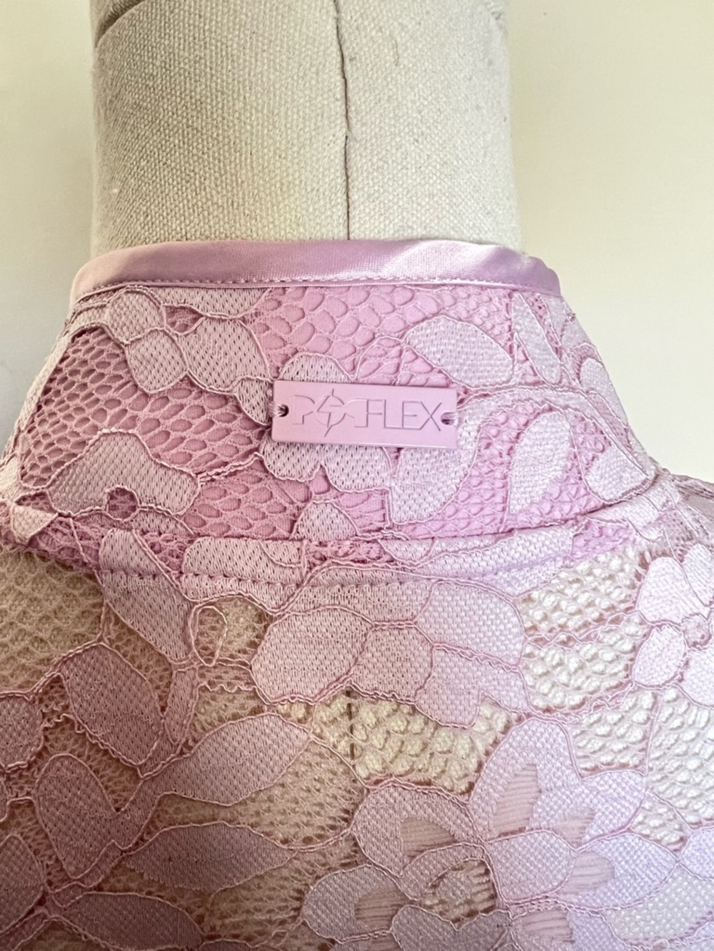 Popflex Mandarin Collar Festival Dress - Bon Bon Pink - Picture 7 of 9